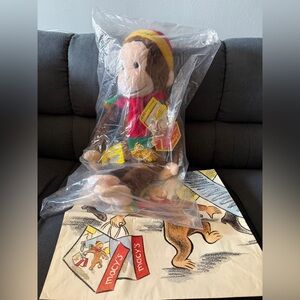 Macy’s Holiday Ambassador Plush - Curious George 2001